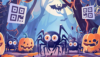 QRSpiderを使ってユニークなハロウィーンQRコード招待状を作成する
